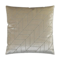 Villa Ivory Throw Pillow