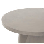 Braxton Grey Concrete End Table