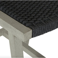 Dalton Grey Outdoor Counter Stool