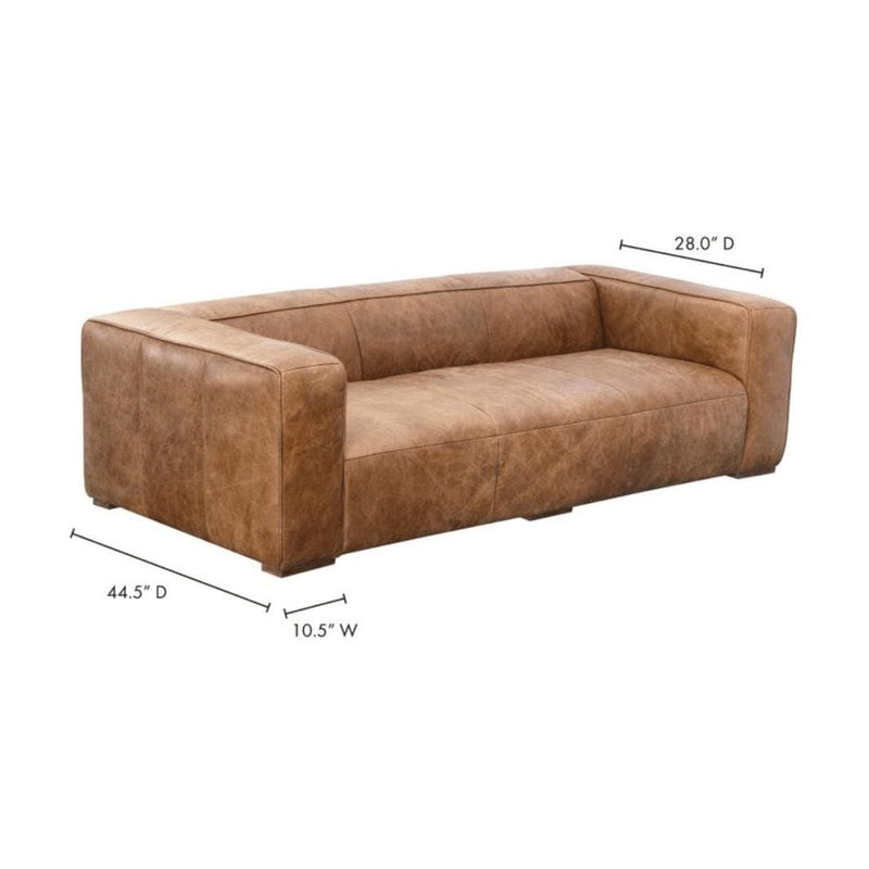 Bolton Cappucino Leather Sofa