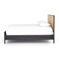 Sherwood Black & Cane Twin Bed