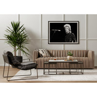 Aventura Camel Leather Sofa