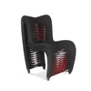 Black & Red Seat Belt Dining Chair