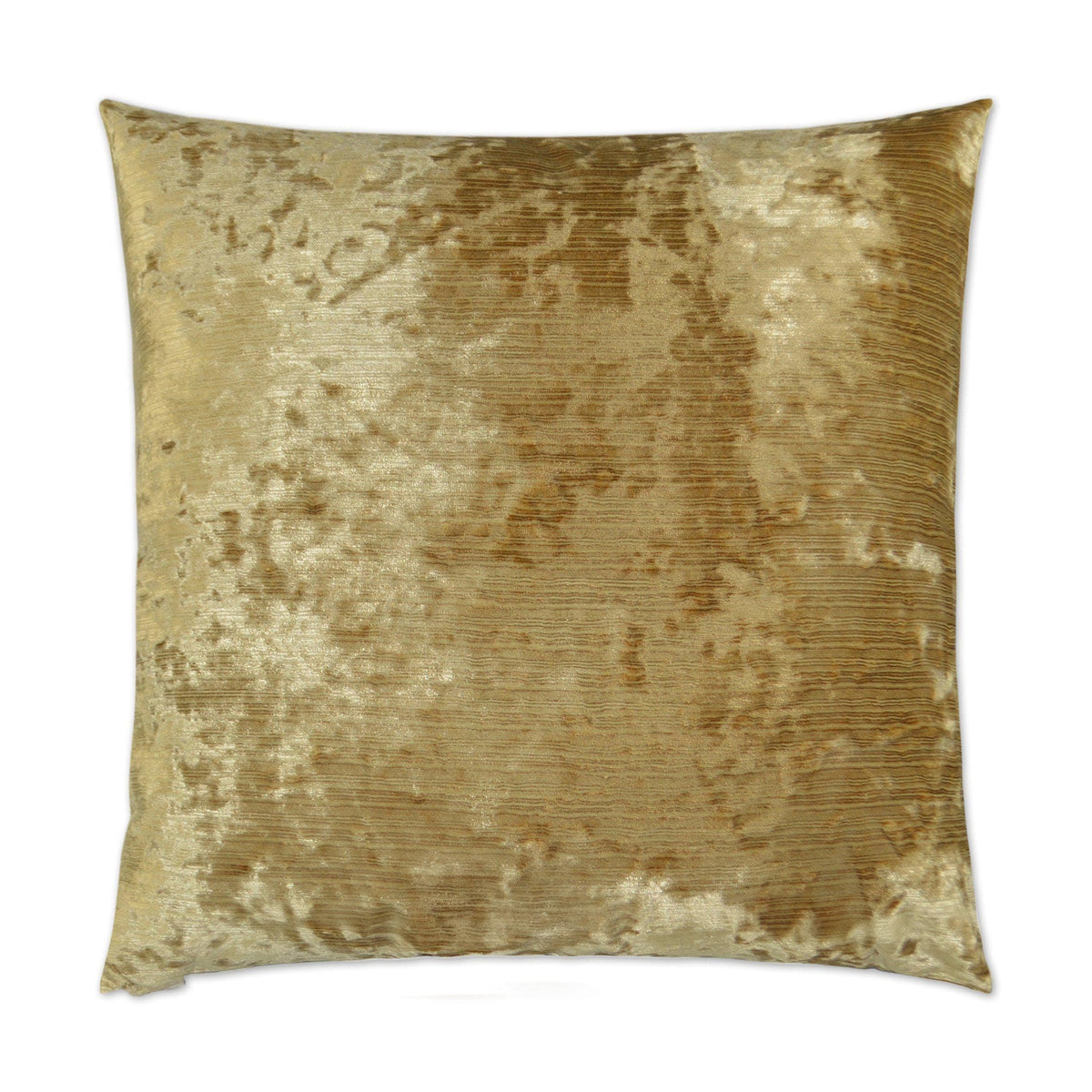 Miranda Gold Throw Pillow