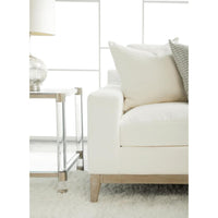 Victoria Ivory Track Arm Sofa