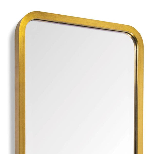 Scarlett Mirror Gold Leaf