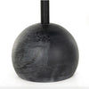Valerie Black Marble Accent Table