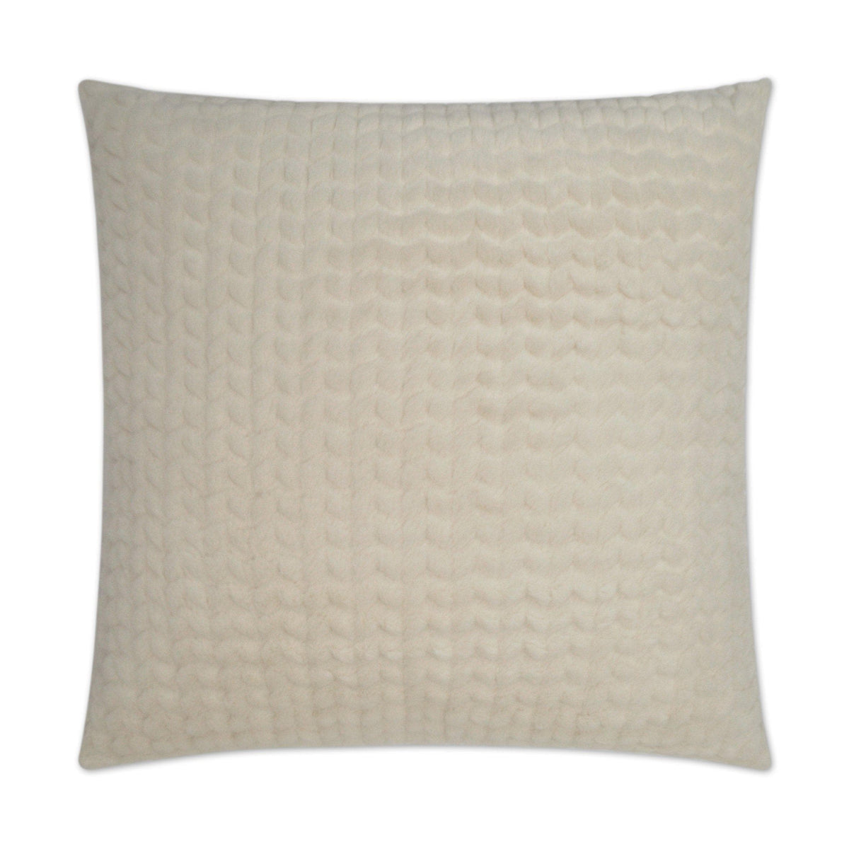 Dainty Natural Throw Pillow