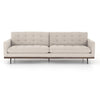 Lincoln Almond Mid-Century Sofa