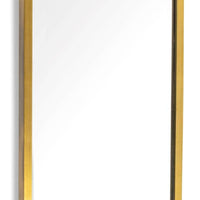 Scarlett Mirror Gold Leaf