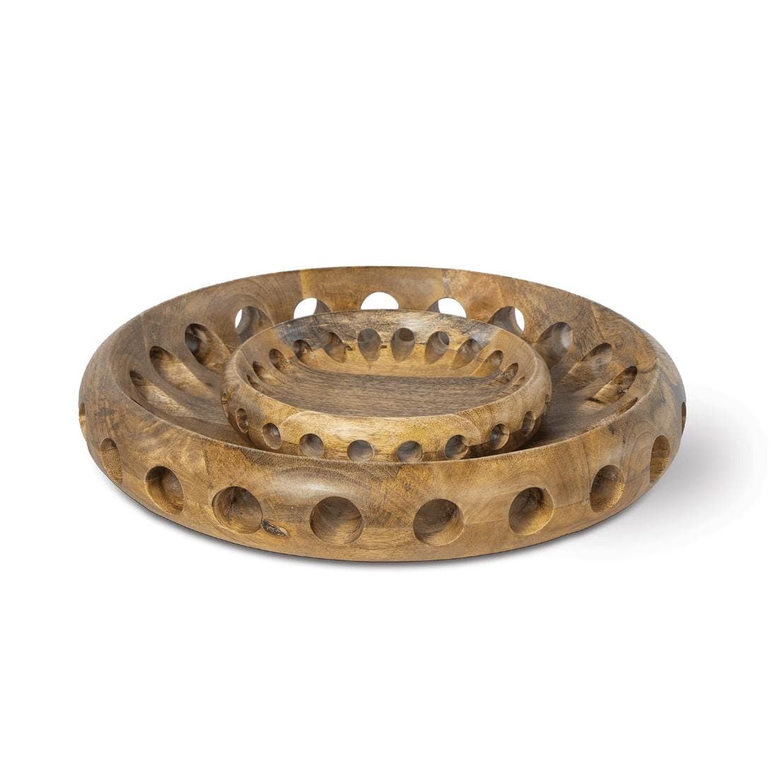 Savior Natural Wood Decorative Bowls