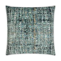 Boucle Seascape Throw Pillow