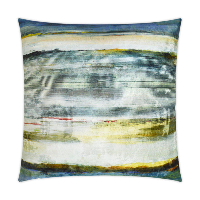 Kula Blue Throw Pillow