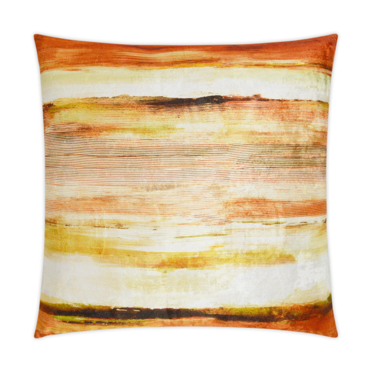 Kula Orange Throw Pillow