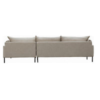 Jamara Sandy Beige Right Arm Sectional Sofa