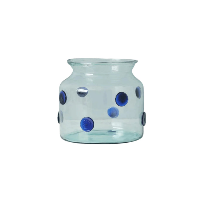 Blue Seashell Sealed Flower Vase