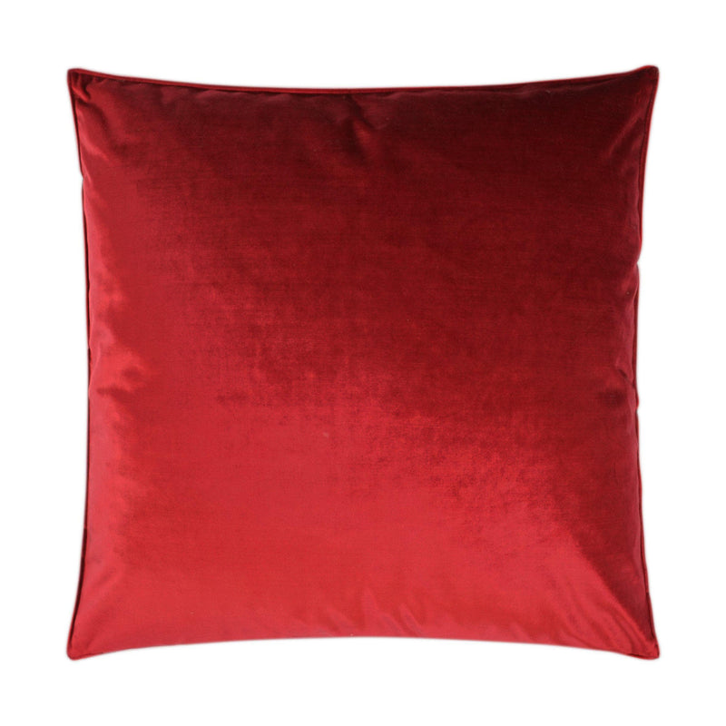 Iridescence Ruby Throw Pillow