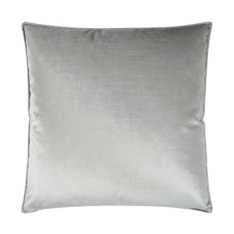 Iridescence Silver Throw Pillow