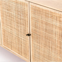 Crandall Natural Cane Sideboard