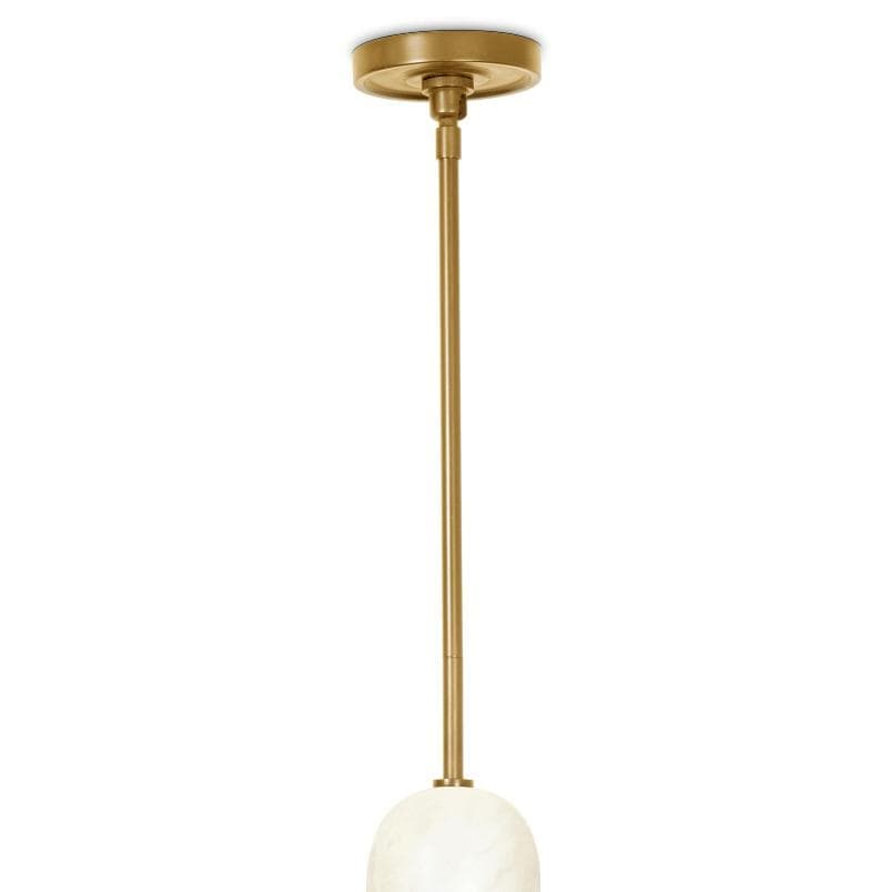 Salon Pendant Natural Brass