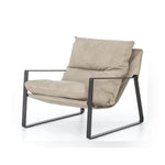 Emilio Natural Leather Sling Chair