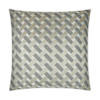 Atlantic Pewter Throw Pillow