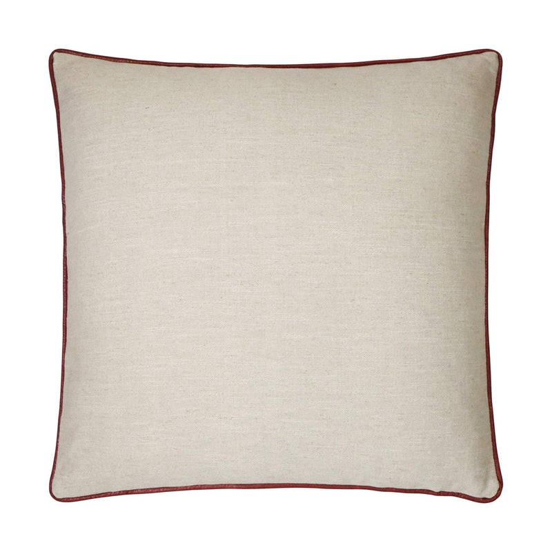 Ghent Red Throw Pillow