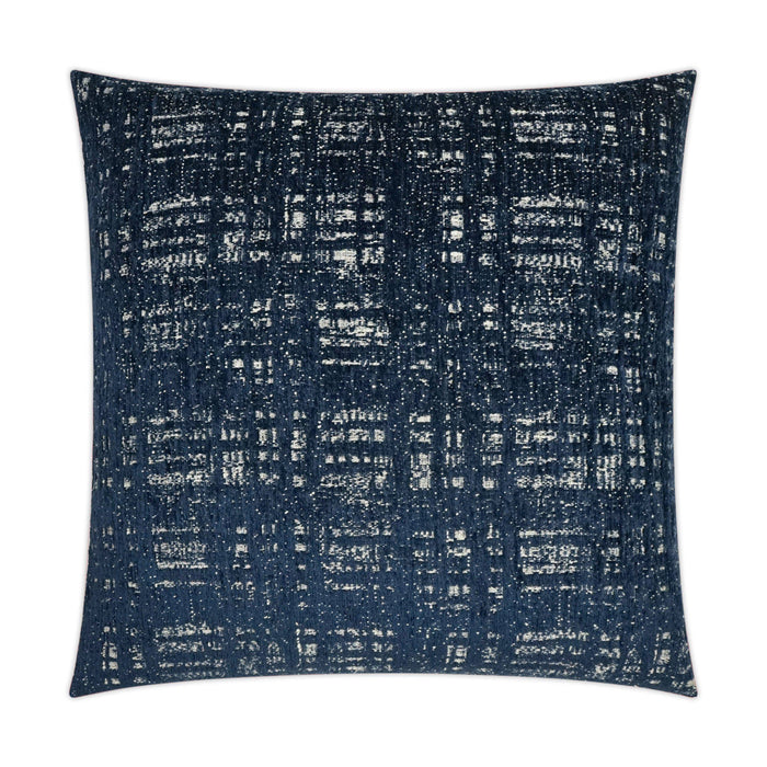 Collateral Navy Throw Pillow