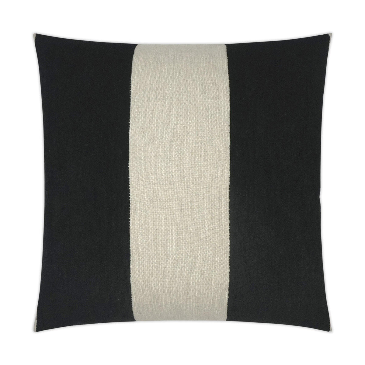 Magritte Ebony Throw Pillow