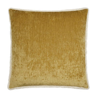 Kinney Gold Throw Pillow