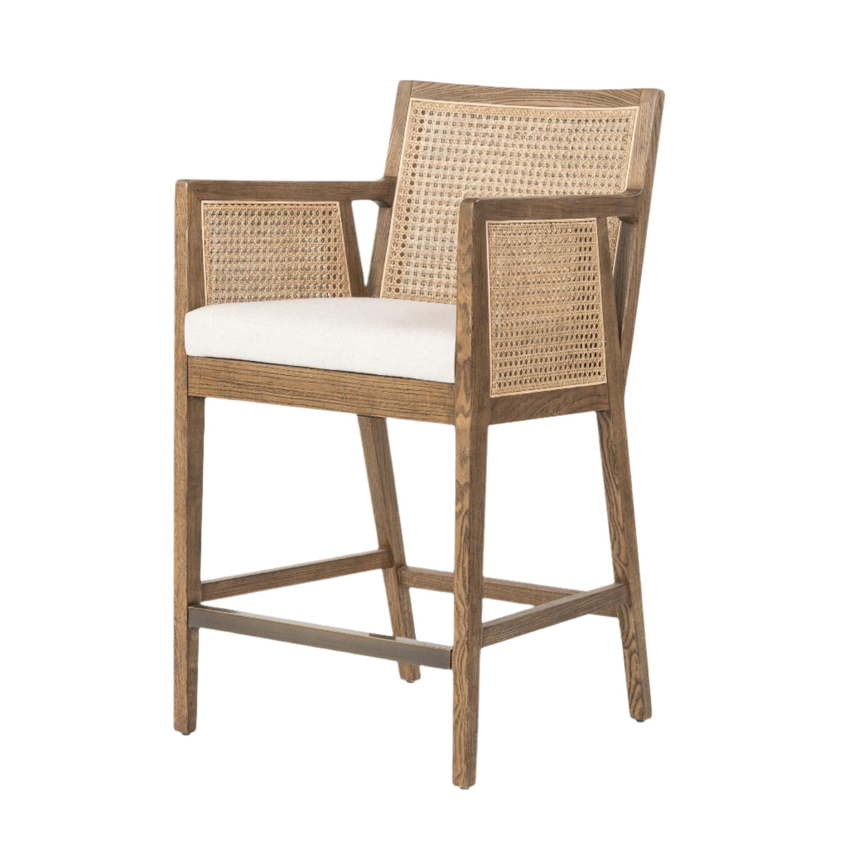 Arrington Toasted Parawood Counter Stool