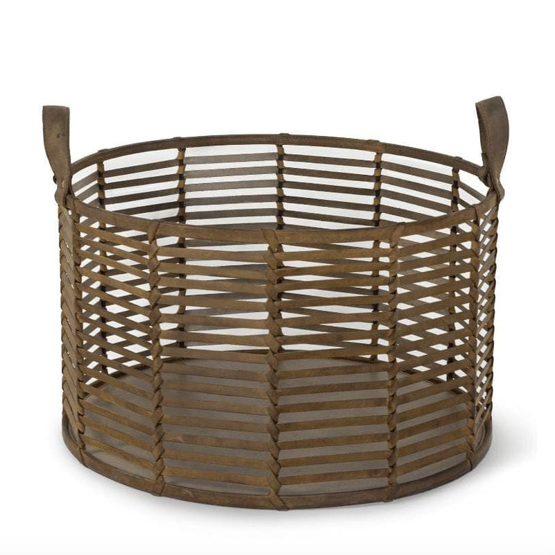 Finn Leather Basket Large