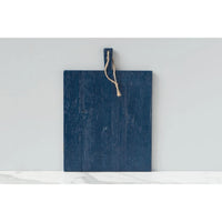 Navy Rectangle Mod Charcuterie Board, Medium