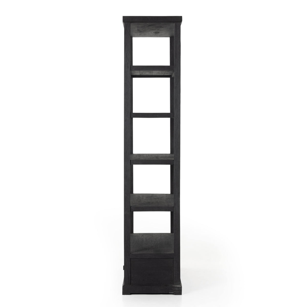 Waylen Black Iron Bookcase