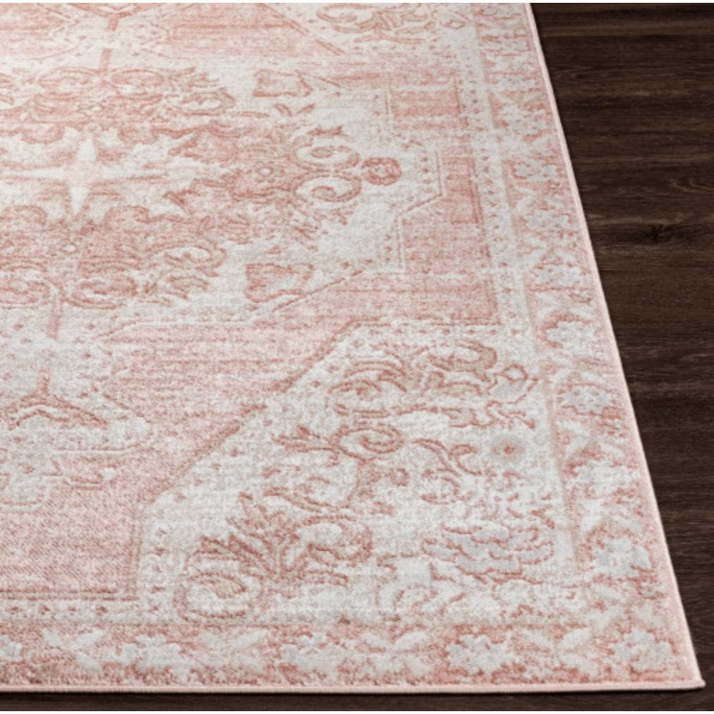 St Tropez Pale Pink & Beige Rug