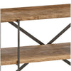 Workshop Cast Iron & Wood Console Table