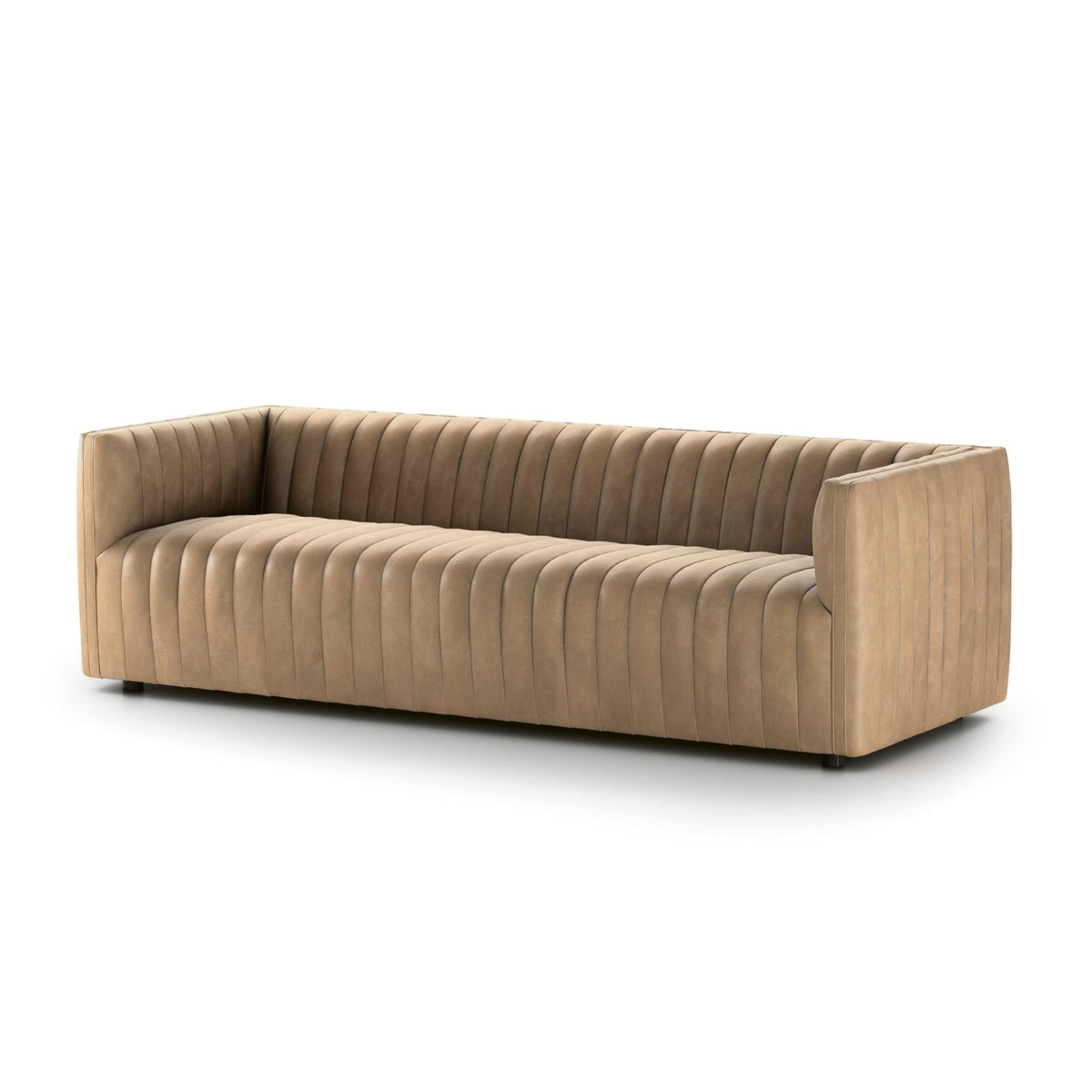 Aventura Camel Leather Sofa