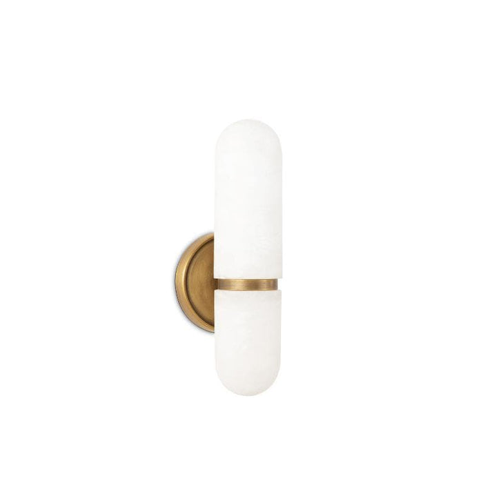 Salon Sconce Small Natural Brass