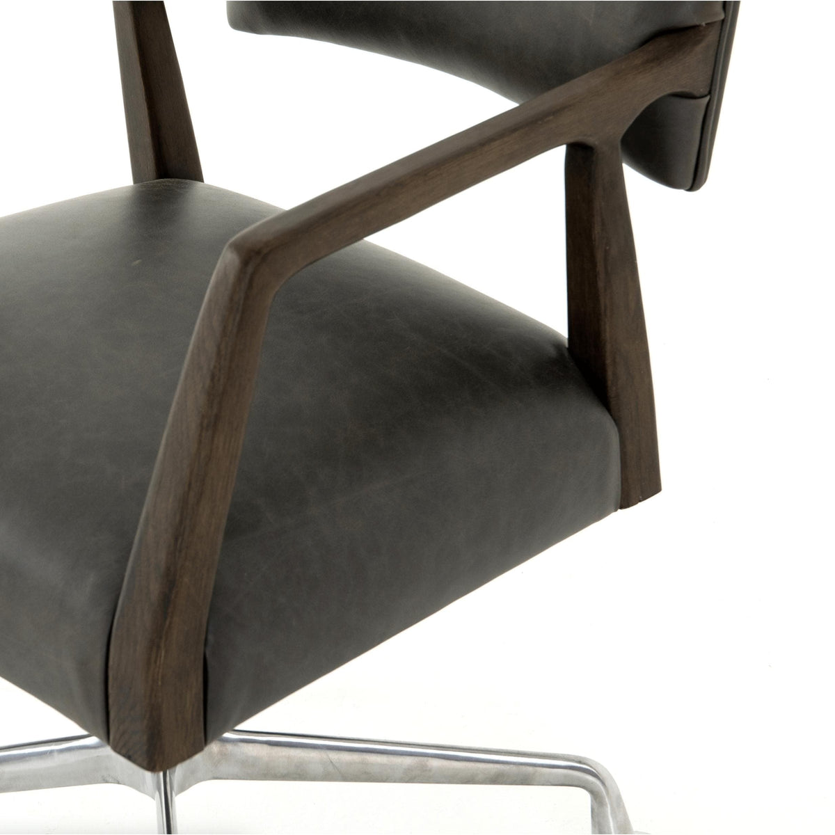 Terance Chaps Ebony Desk Chair