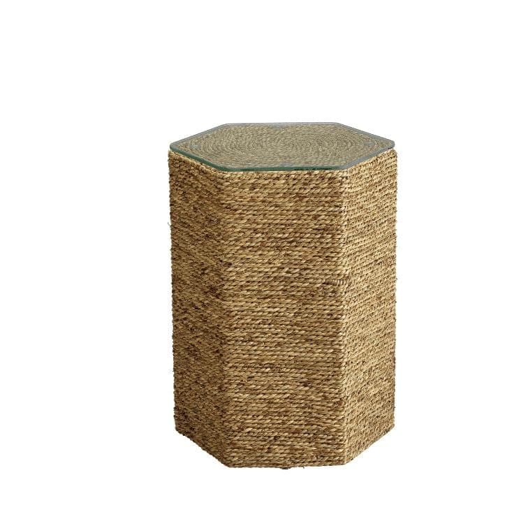 Peninsula Sea Grass Side Table