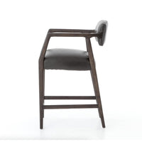 Terance Chaps Ebony Counter Stool