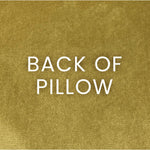 Cubit Gold Throw Pillow