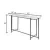 Anaya Marble Console Table