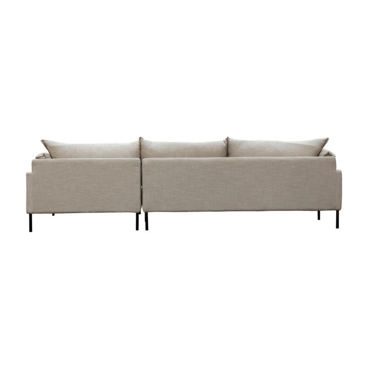 Jamara Sandy Beige Left Arm Sectional Sofa