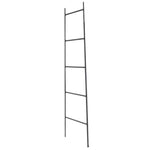 Black Iron Display Wall Ladder