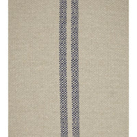 Vendella Jute & Navy Stripe Decorative Pillow