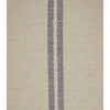 Vendella Jute & Navy Stripe Decorative Pillow