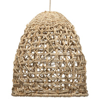 Netted Natural Rope Pendant