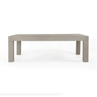 Secilia Grey Teak Outdoor Dining Table