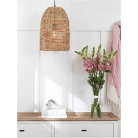 Coastal Living Monica Bamboo Pendant Light